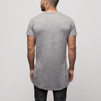 Peur Crewneck Tee // Grey (S)