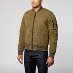 Shadow Camo Bomber // Military Olive (S)