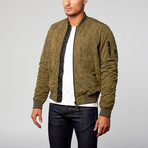 Shadow Camo Bomber // Military Olive (S)