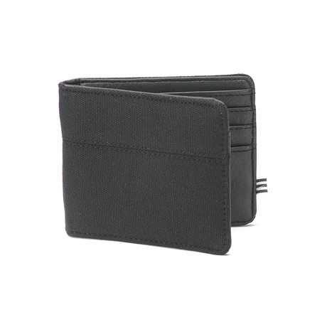 Century RFID Blocking Wallet // Canvas // Black