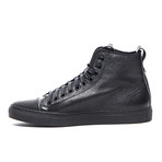 YLATI // Sorrento High Top // Leather + Black Rubber Toe (Euro: 41)