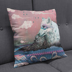 Lone Wolf // Throw Pillow (20" x 20")