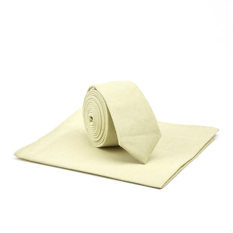 Skinny Tie + Pocket Square // Cobwebs in the South // Sand