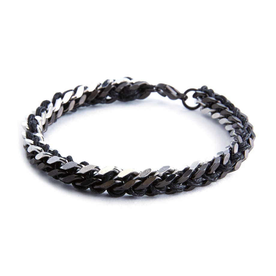 Ed Jacobs Leather & Stainless Steel Jewelry Touch of Modern