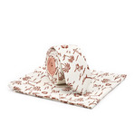 Skinny Tie + Pocket Square // Free Willy // Cream