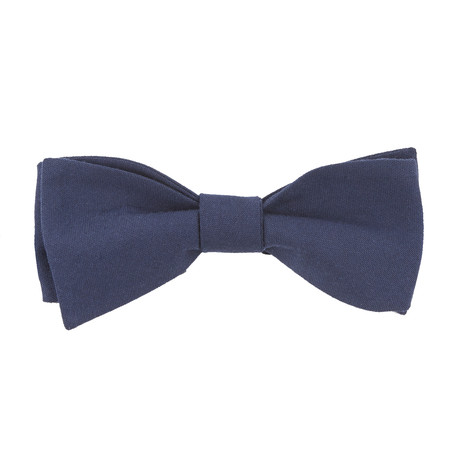 Pre-Tied Bow Tie // Mustache Martyr // Deep Blue