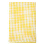 Seersucker Check Pocket Square // Yellow