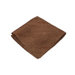 The Tree Hugger Pocket Square // Brown