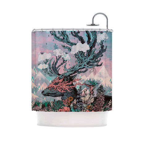 Journeying Spirit Deer // Shower Curtain