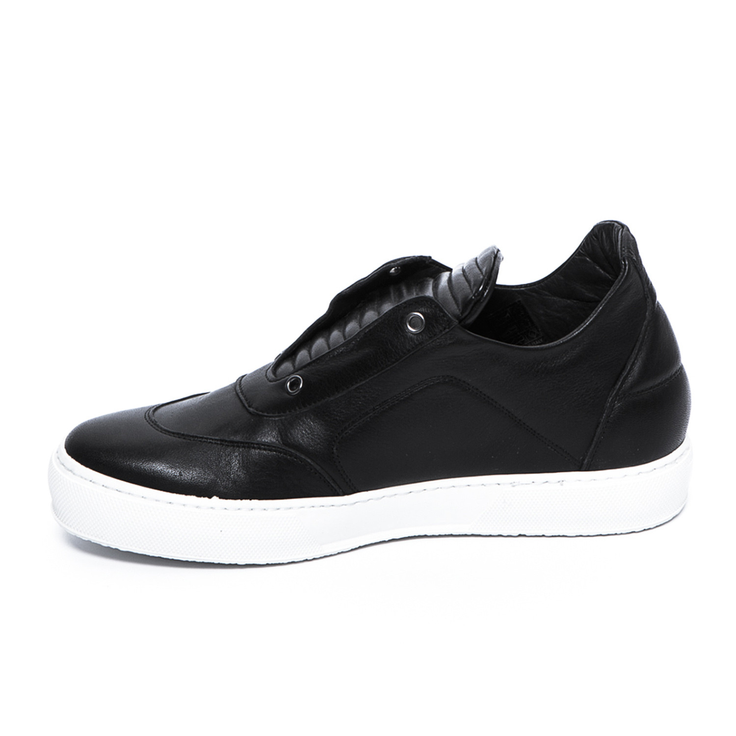 Apollo Low-Top Sneaker // Black + White Sole (Euro: 40) - YLATI ...