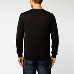 Round-Neck Sweater // Black (M)