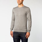 Round-Neck Sweater // Heather Grey (M)