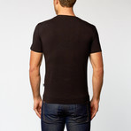 Just Cavalli // Printed Tee // Black + White (M)