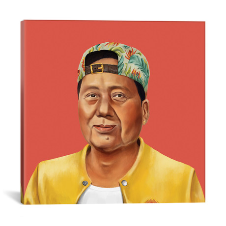 Mao Zedong (18"W x 18"H x 0.75"D)