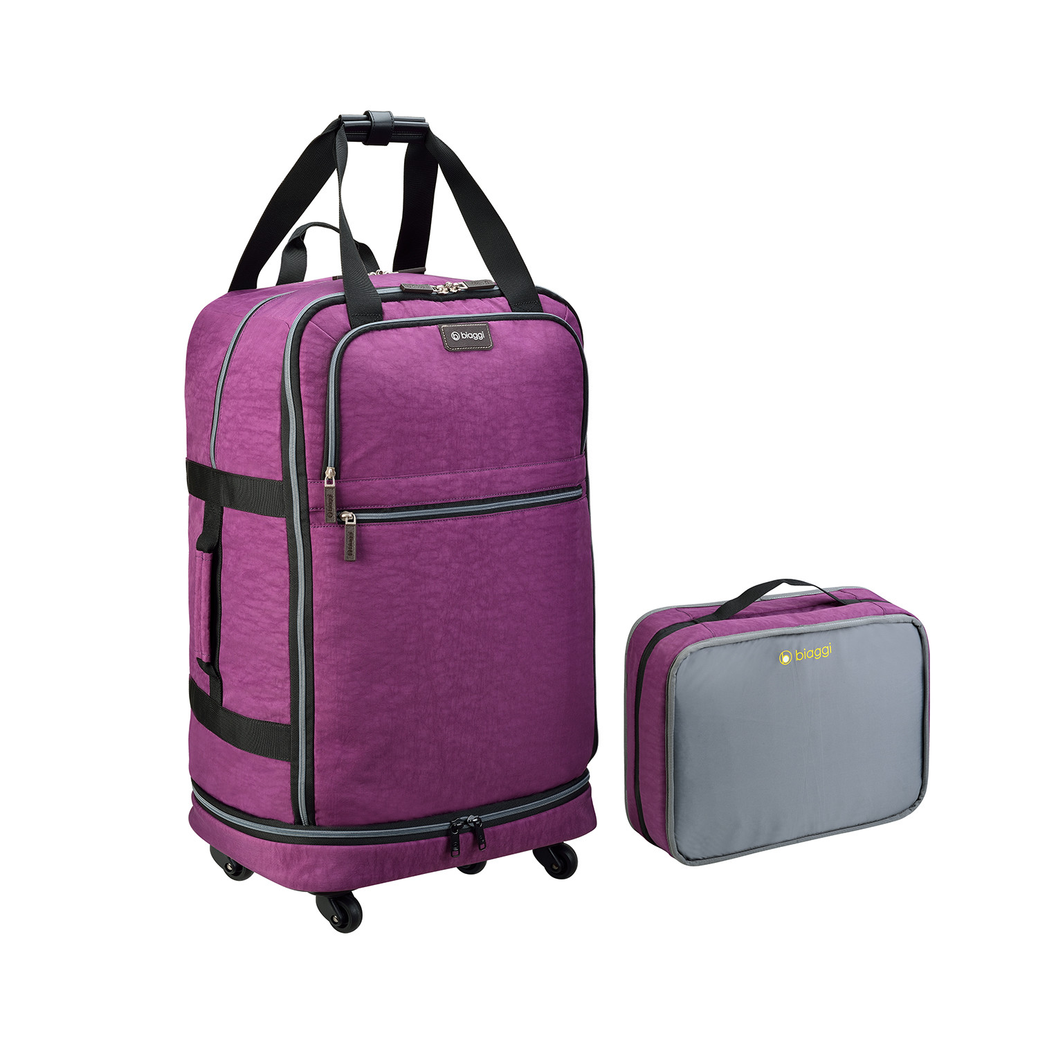 Zipsak Upright Luggage // Purple (27") Biaggi Touch of Modern