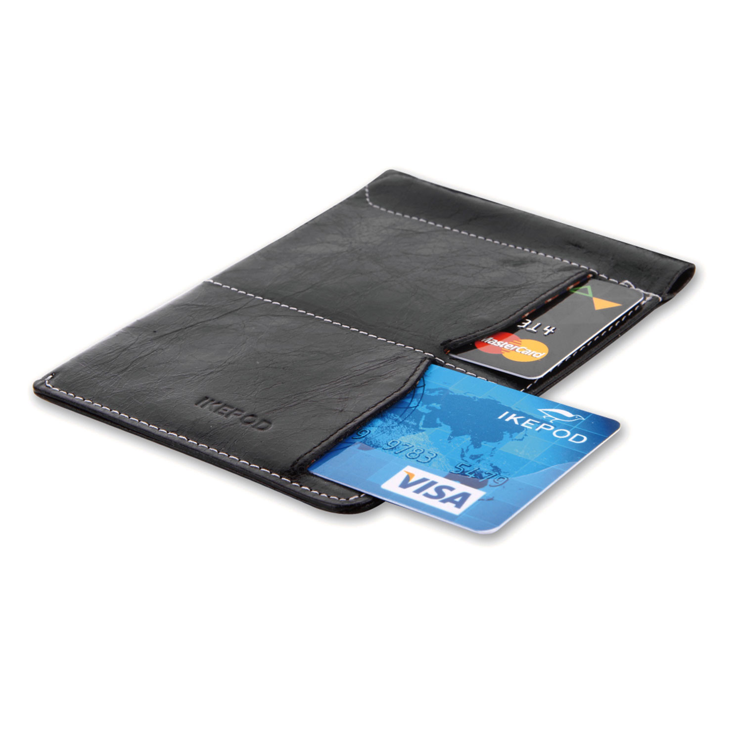 Passport Sleeve Wallet (Black) Ikepod Touch of Modern