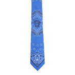 Silk Tie // Blue Bandana