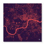 London Night (16"W x 16"L x 0.2"D)