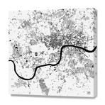 London // White (16"W x 16"L x 0.2"D)