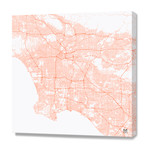 Los Angeles Traffic (16"W x 16"L x 0.2"D)