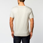 Robert Short-Sleeve V-Neck // Lunar Rock (XL)