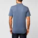 Blake Burnout Polo // China Blue (L)