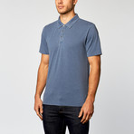 Blake Burnout Polo // China Blue (L)