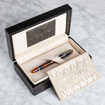 Tibaldi Art Nouveau Lapis Amazon Fountain Pen // Medium Nib