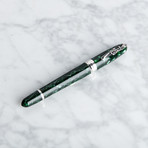 Tibaldi Art Nouveau Malachite Amazon Fountain Pen // Medium Nib