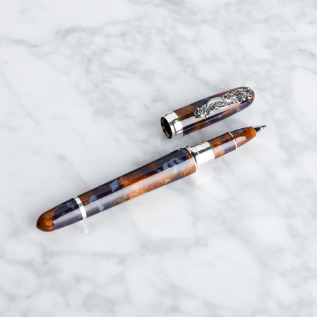 Tibaldi Art Nouveau Lapis Mermaid Roller Ball Pen