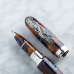 Tibaldi Art Nouveau Lapis Mermaid Roller Ball Pen