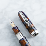 Tibaldi Art Nouveau Lapis Nymph Fountain Pen // Medium Nib