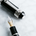 Tibaldi Divina Fountain Pen // Medium Nib // Black