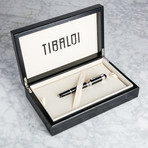 Tibaldi Divina Fountain Pen // Medium Nib // Black