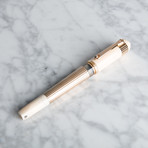 Tibaldi Excelsa Fountain Pen // Rose Gold + Silver
