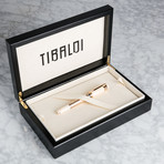 Tibaldi Excelsa Fountain Pen // Rose Gold + Silver