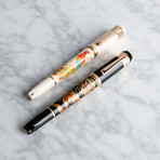Tibaldi Draco Et Proenix Draco Fountain Pen Set // Medium Nib