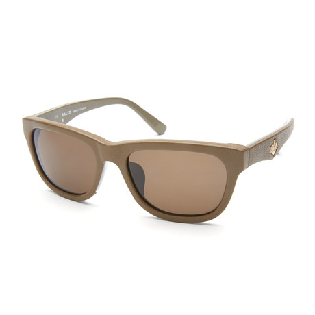 Gaspard Thick Frame Square // Beige