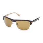 Bally // Clubmaster Sunglasses // Dark Brown