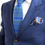 Pocket Square // Limited Collection // Talkin' Blues