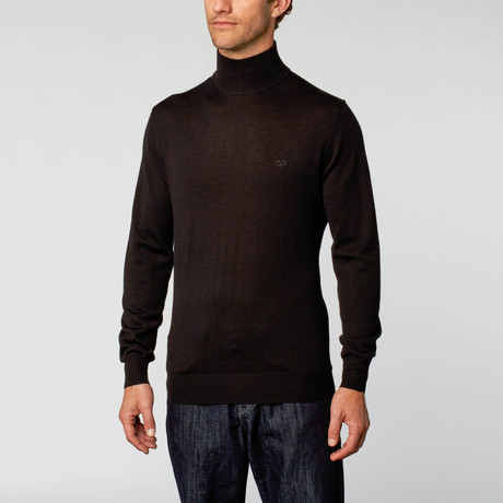 Turtle Neck Sweater // Black (S)