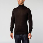 Turtle Neck Sweater // Black (XL)