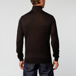 Turtle Neck Sweater // Black (XL)