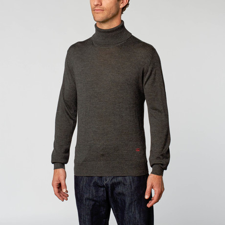 Valentino // Turtle Neck Sweater // Charcoal Grey (S)