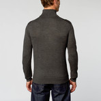 Valentino // Turtle Neck Sweater // Charcoal Grey (XL)