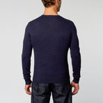 Valentino // Crew Neck Sweater // Midnight Blue (S)