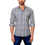 Disco Dot Button-Down Shirt // Multi (S)