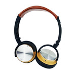 Elements // Beechwood + Polished Aluminum Plate Headphones