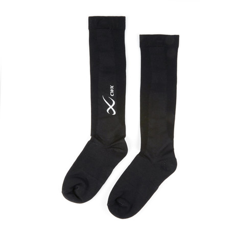 Compression Support Socks // Black (S)