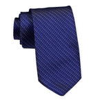 Micro Tiled Tie // Navy